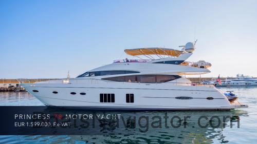 Princess 78 Motor Yacht fiche technique et avis